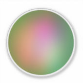 Groene parel sticker (Voorkant)