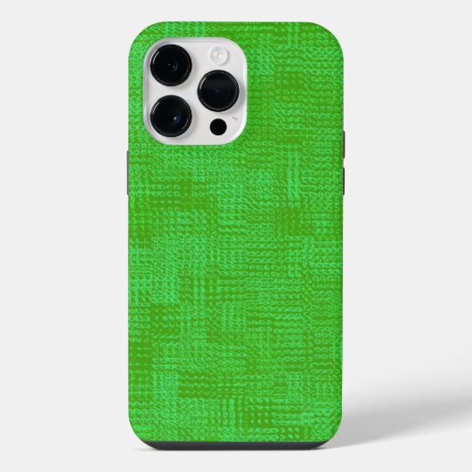 Groene Pareltjes iPhone Hoesje (Achterkant)