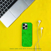 Groene Pareltjes iPhone Hoesje
