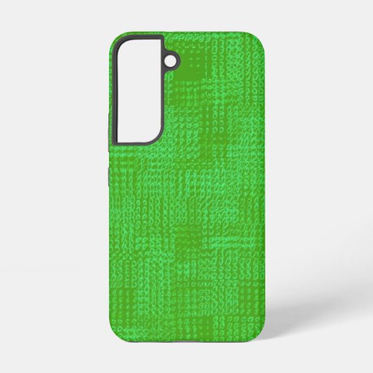 Groene Pareltjes Samsung Galaxy Hoesje (Achterkant)