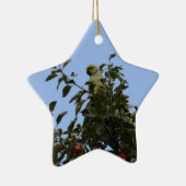 Groene parkiet keramisch ornament (Rechts)