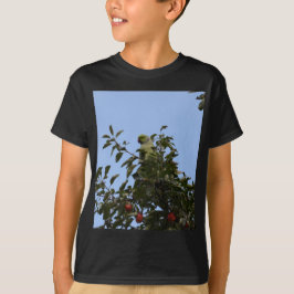 Groene parkiet t-shirt