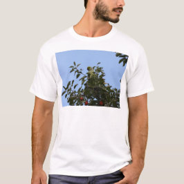 Groene parkiet t-shirt