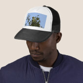 Groene parkiet trucker pet (In situ)