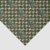 Groene Parrot Tissuepapier (Detail)