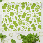 Groene Pasen Theedoek (Gevouwen)