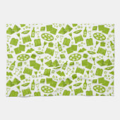 Groene Pasen Theedoek (Horizontaal)