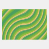 Groene passie inpakpapier vel (Voorkant 3)
