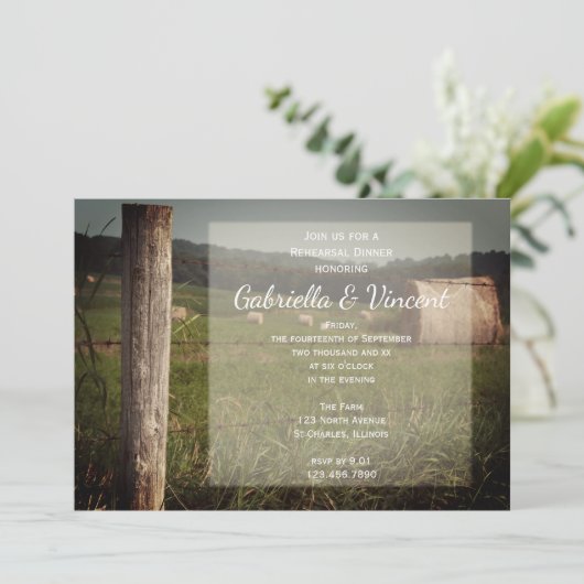 Groene pasta's Boerderij repetitie Kaart (Staand voorkant)