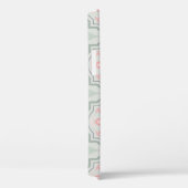 Groene Pastel Bloemtegels Case-Mate iPhone Case (Achterkant / Rechts)