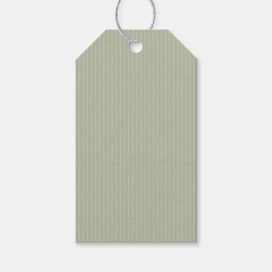 Groene pastel. cadeaulabel (Voorkant)