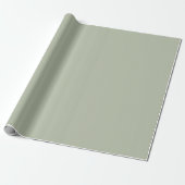 Groene pastel. cadeaupapier (Uitgerold)