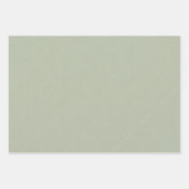 Groene pastel. inpakpapier vel (Voorkant 3)