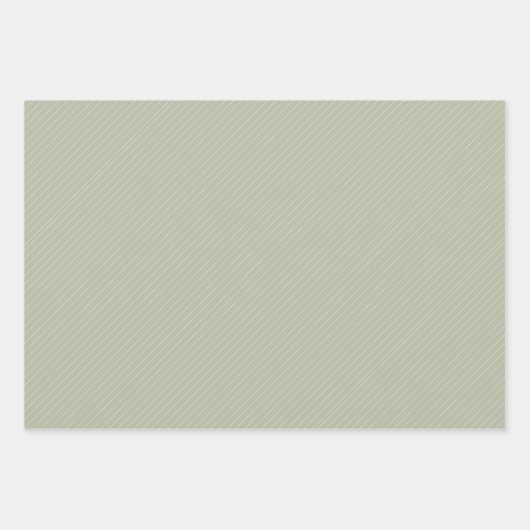 Groene pastel. inpakpapier vel (Voorkant 3)