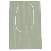 Groene pastel. medium cadeauzakje (Voorkant)