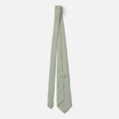 Groene pastel. stropdas (Achterkant)