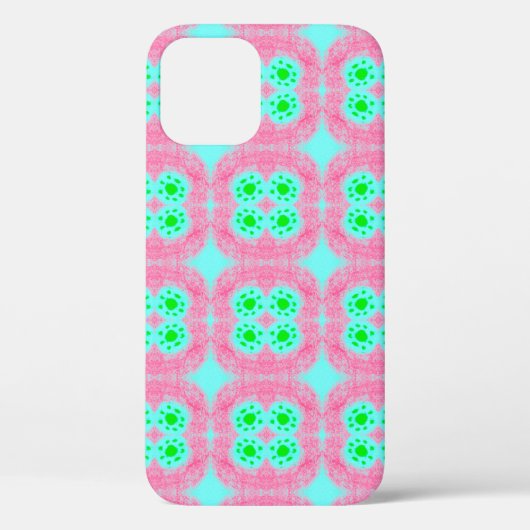 Groene pastelcover, tribale ikat print. Modern-sty Case-Mate iPhone Case (Achterkant)