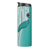 Groene pastelvinvis thermosbeker (Geroteerd rechts)