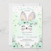 Groene pasteuze bloeitijd kaart (Voorkant)