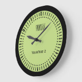 Groene pastolaire lentkleur voor persoonlijk gebru grote klok (Hoek)