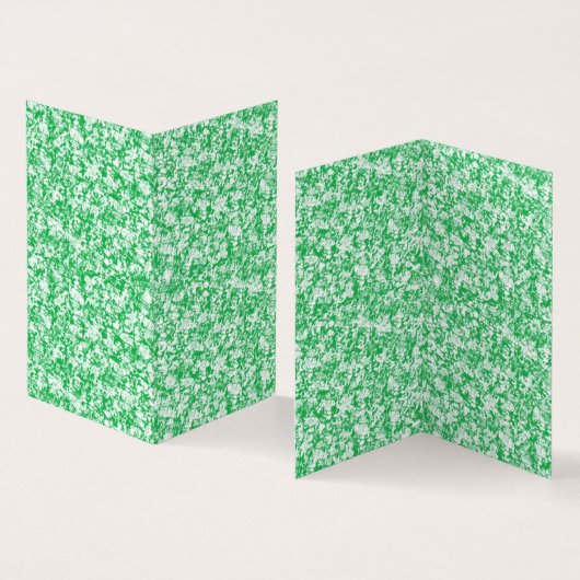 Groene Patronen Gevouwen Kaarten | Moderne Minimal (Binnen en buitenkant)