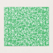 Groene Patronen Gevouwen Kaarten | Moderne Minimal (Buitenkant ongevouwen)