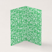 Groene Patronen Gevouwen Kaarten | Moderne Minimal (Binnen)