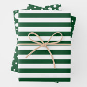 Groene patronen Papierblad ompakken Inpakpapier Vel (In situ)