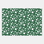 Groene patronen Papierblad ompakken Inpakpapier Vel (Voorkant 3)