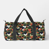 Groene Patroon Hart Camouflage Plunjezak (Voorkant)