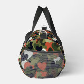 Groene Patroon Hart Camouflage Plunjezak (Rechts)