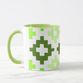 Groene Patroon Mok