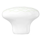 Groene patroonkeramische knoppen (Zijkant)