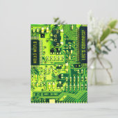 Groene PCB-plaat, elektronische onderdelen gedrukt Kaart (Staand voorkant)