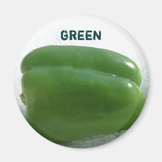 Groene peper magneet (Voorkant)
