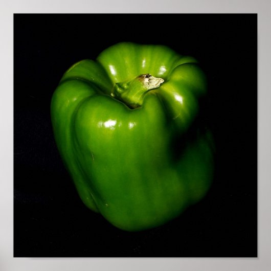groene peper poster (Voorkant)