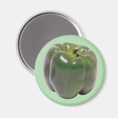 Groene Pepper Magneet (Voorkant / Achterkant)