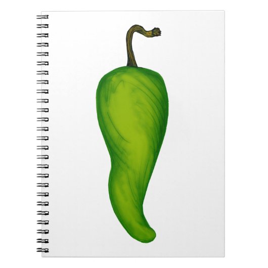Groene Pepper Notitieboek (Voorkant)