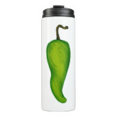 Groene Pepper Thermosbeker (Voorkant)