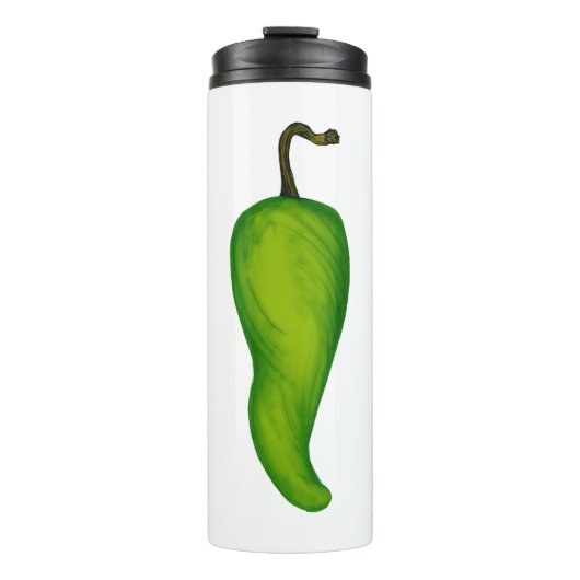 Groene Pepper Thermosbeker (Voorkant)