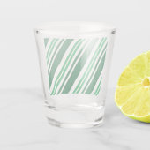 Groene peppermint shot glas (Achterkant)