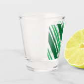 Groene peppermint shot glas (Links)