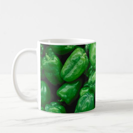 Groene Peppers Koffiemok (Links)