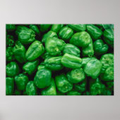 Groene Peppers Poster (Voorkant)
