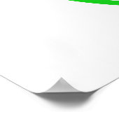 Groene peren half. poster (Hoek)