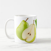 Groene peren koffiemok (Links)