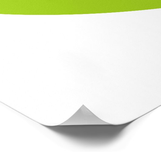 Groene peren poster (Hoek)