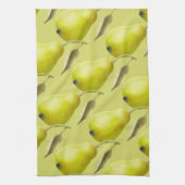 Groene peren theedoek (Verticaal)