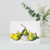 Groene peren van Charles Demuth Briefkaart (Staand voorkant)