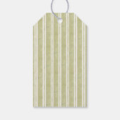 Groene Perfect Pair Pear Bruiloftcadeautags Cadeaulabel (Achterkant)